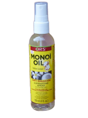 ORS Monoi Oil Luminating Spray Anti-Breakage, for Relaxed - Straightened Hair 118ml