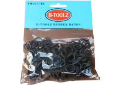 Rubber Bands Black 250 pieces