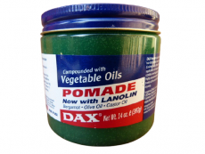 DAX Vegetable Oils Pomade with Lanolin, Bergamot, Olive Oil, Castor Oil