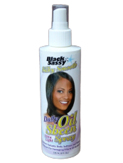 Black Sassy Silky Smooth Daily Oil Sheen Spray Ultra Light